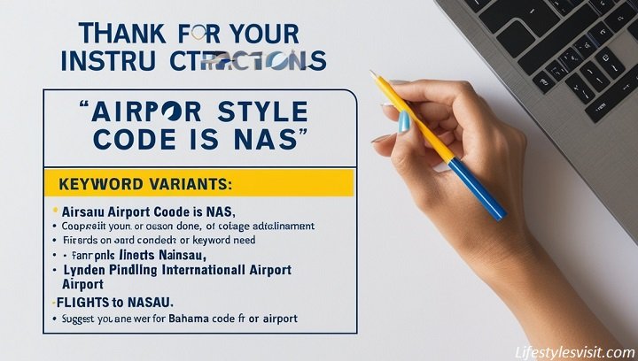 airport code is nas